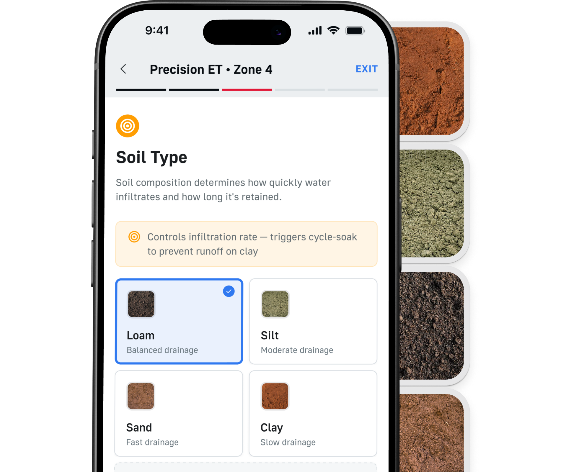 Precision ET generated schedule summary screens